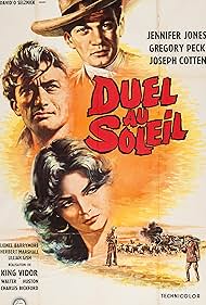 Gregory Peck, Joseph Cotten, and Jennifer Jones in Duel au soleil (1946)