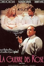 Michael Douglas, Danny DeVito, and Kathleen Turner in La guerre des Rose (1989)