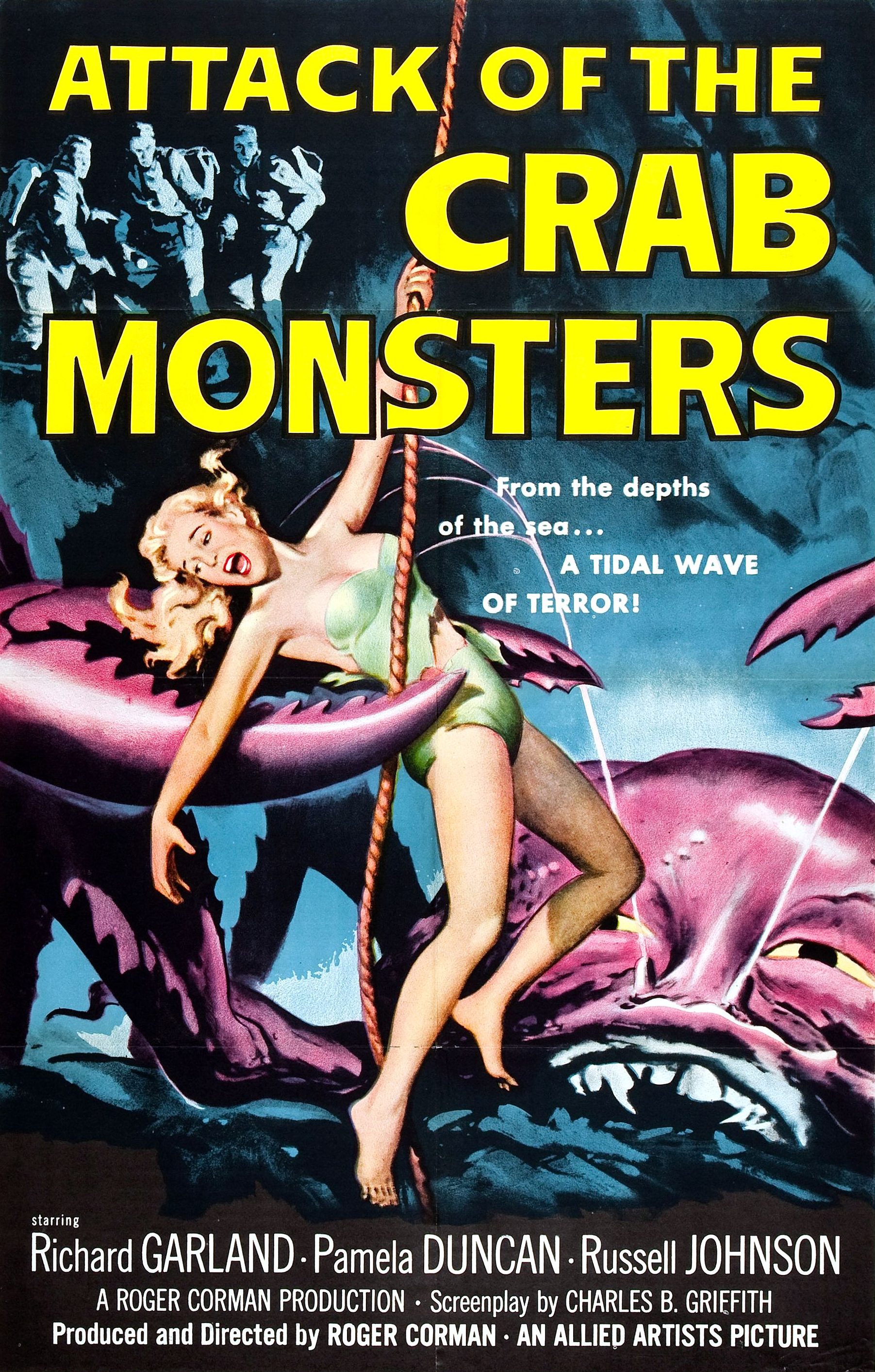 Pamela Duncan in Attack of the Crab Monsters (1957)