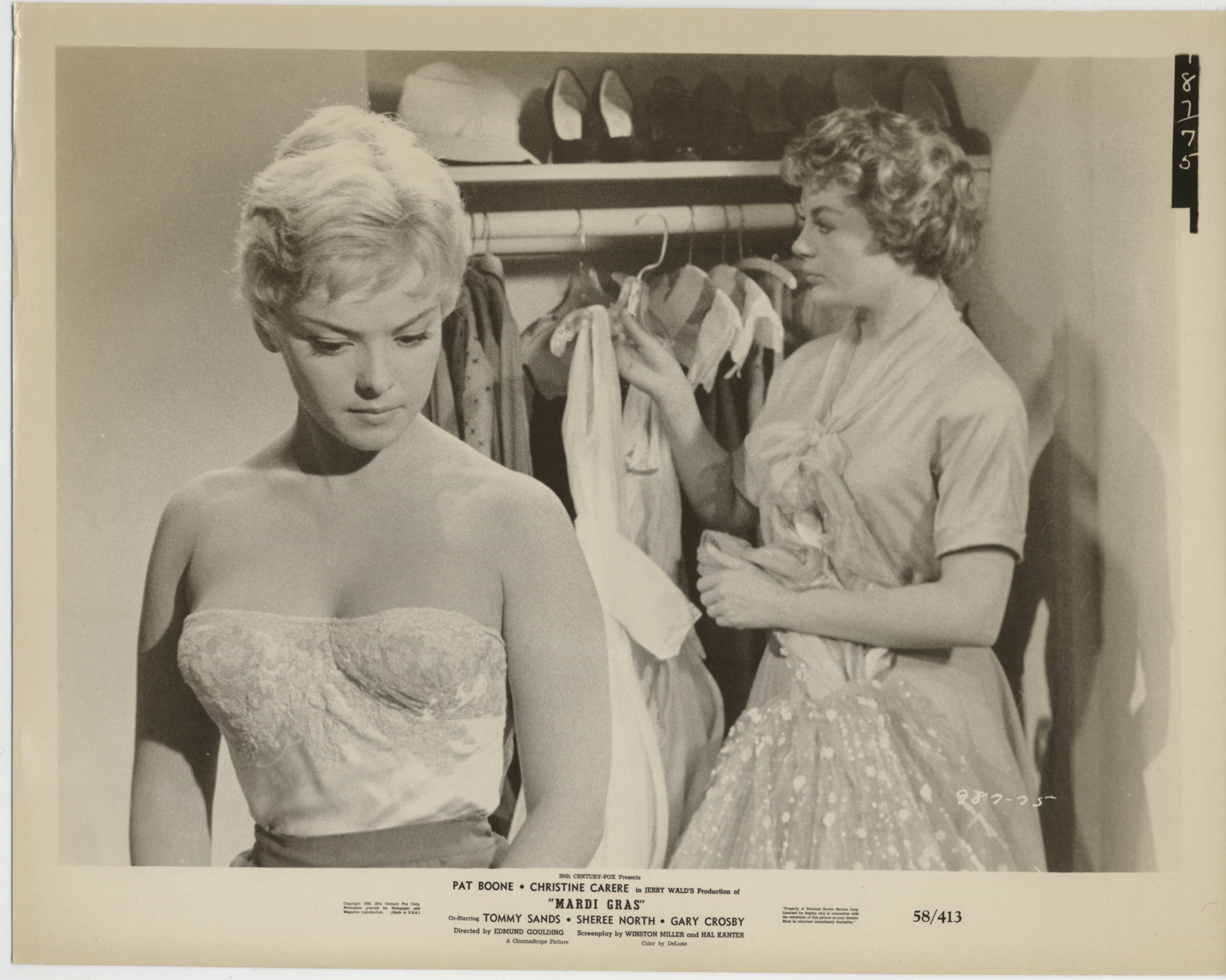 Christine Carère and Sheree North in Mardi Gras (1958)