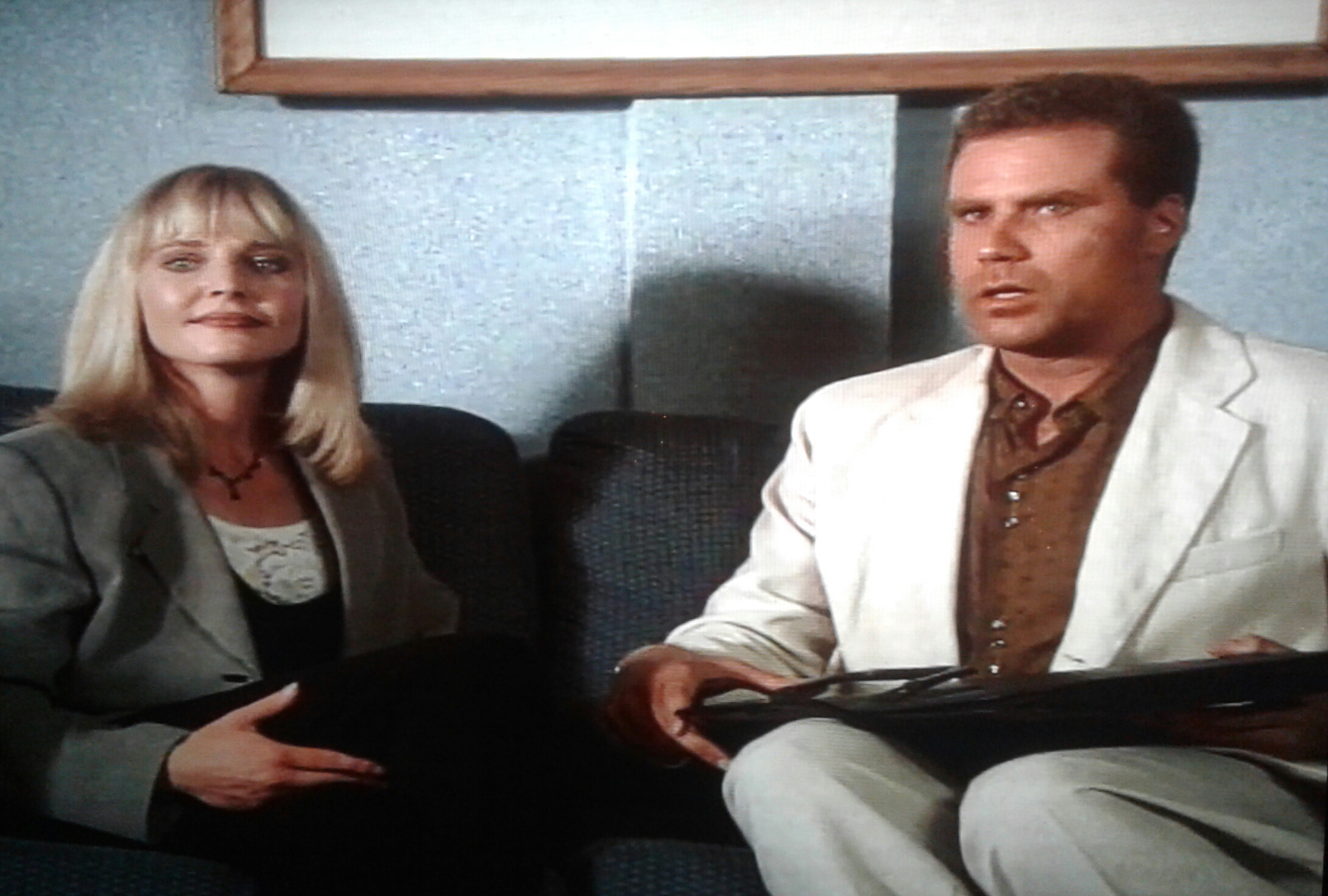 Will Ferrell and Lisa Wilcox in Men Seeking Women (1997)