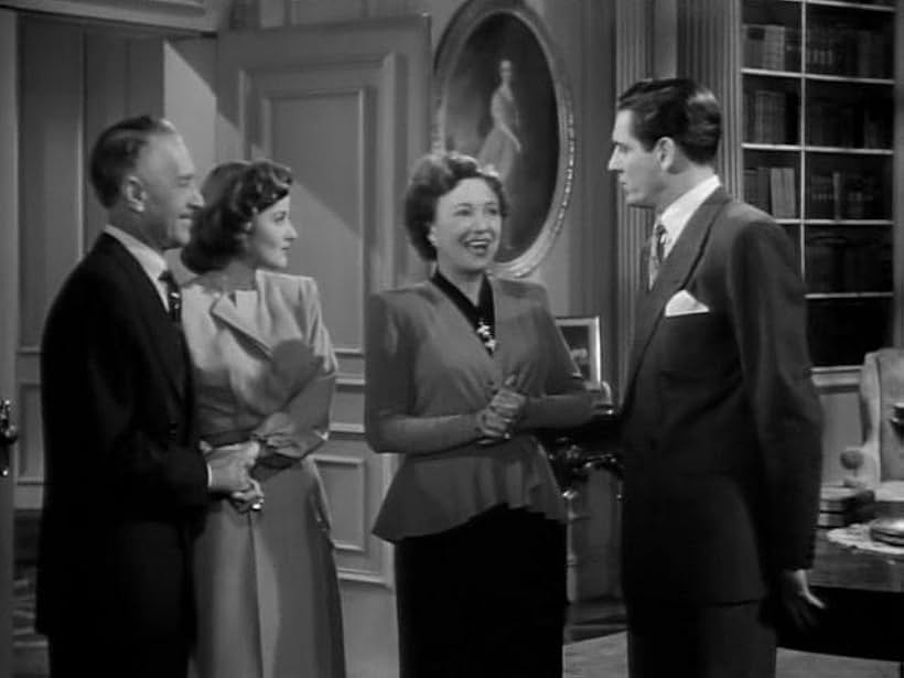 Barbara Brown, Craig Stevens, Otto Kruger, and Martha Vickers in Love and Learn (1947)