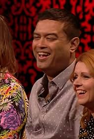 Sian Gibson, Paul Sinha, and Lou Sanders in Taskmaster (2015)