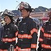 Rob Lowe, Julian Works, Brian Michael Smith, and Natacha Karam in 9-1-1: Lone Star (2020)