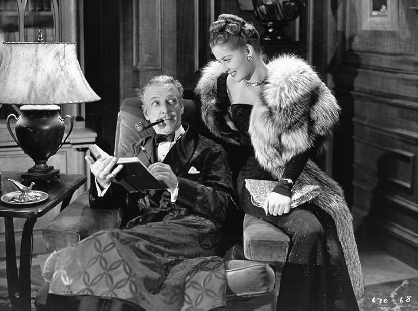 Otto Kruger and Martha Vickers in Love and Learn (1947)