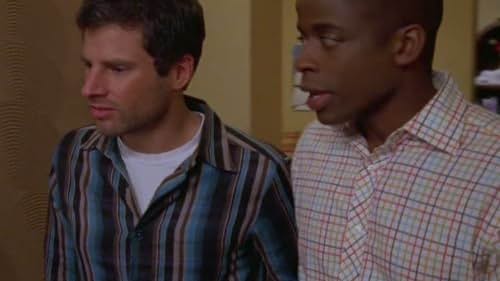 Dulé Hill and James Roday Rodriguez in Psych (2006)