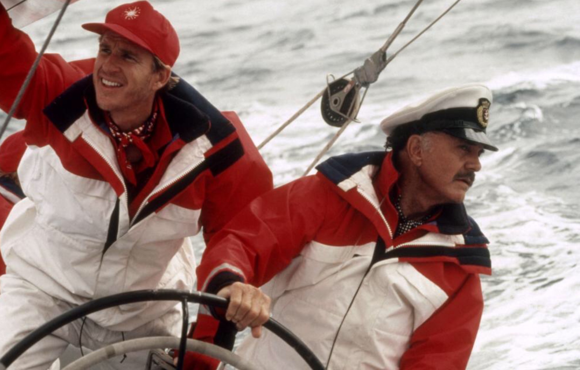 Matthew Modine and Cliff Robertson in Wind (1992)