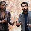 Kumail Nanjiani and Issa Rae in The Lovebirds (2020)