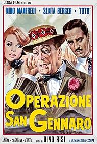 Senta Berger, Nino Manfredi, and Totò in Operación San Genaro (1966)