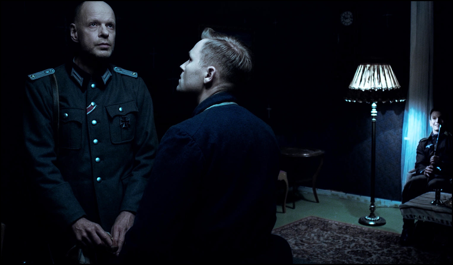 Sondre Krogtoft Larsen and Mats Reinhardt in The House (2016)