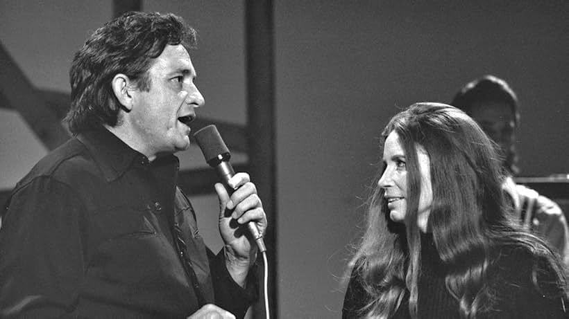 June Carter Cash and Johnny Cash in Johnny Cash i København (1971)