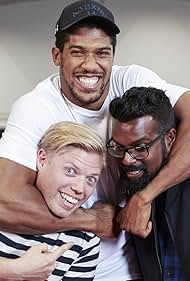 Rob Beckett, Romesh Ranganathan, and Anthony Joshua in Rob & Romesh Vs (2019)