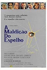 Elizabeth Taylor, Tony Curtis, Geraldine Chaplin, Rock Hudson, Angela Lansbury, Kim Novak, and Edward Fox in A Maldição do Espelho (1980)