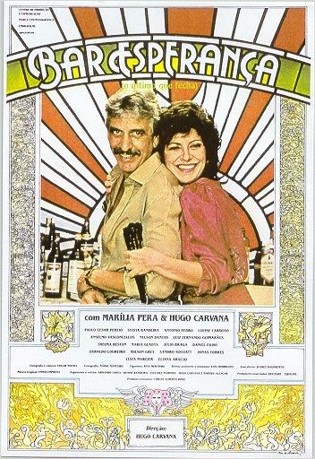 Hugo Carvana and Marília Pêra in Bar Esperanza (1983)