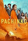 Youn Yuh-jung, Kwon Eun-sung, Lee Min-ho, Anna Sawai, Jin Ha, Kim Kang-hoon, and Minha Kim in Pachinko (2022)