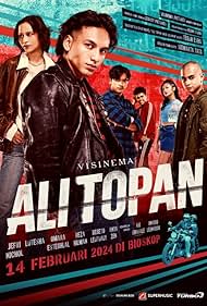 Anya Zen, Omara N. Esteghlal, Bebeto Leutually, Jefri Nichol, Lutesha, and Reza Hilman in Ali Topan (2023)