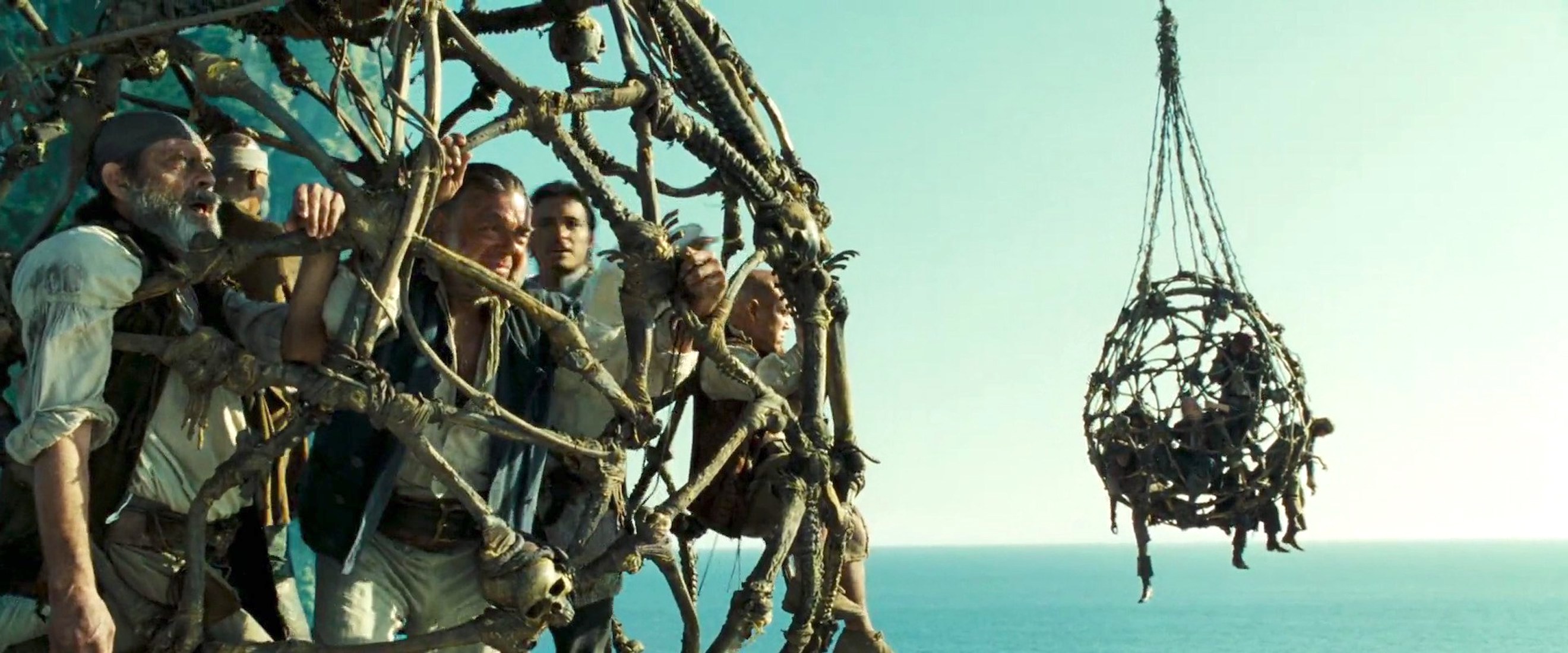 David Bailie, Orlando Bloom, Martin Klebba, Kevin McNally, and San Shella in Pirates of the Caribbean: Dead Man's Chest (2006)