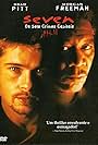 Brad Pitt and Morgan Freeman in Seven - Os Sete Crimes Capitais (1995)