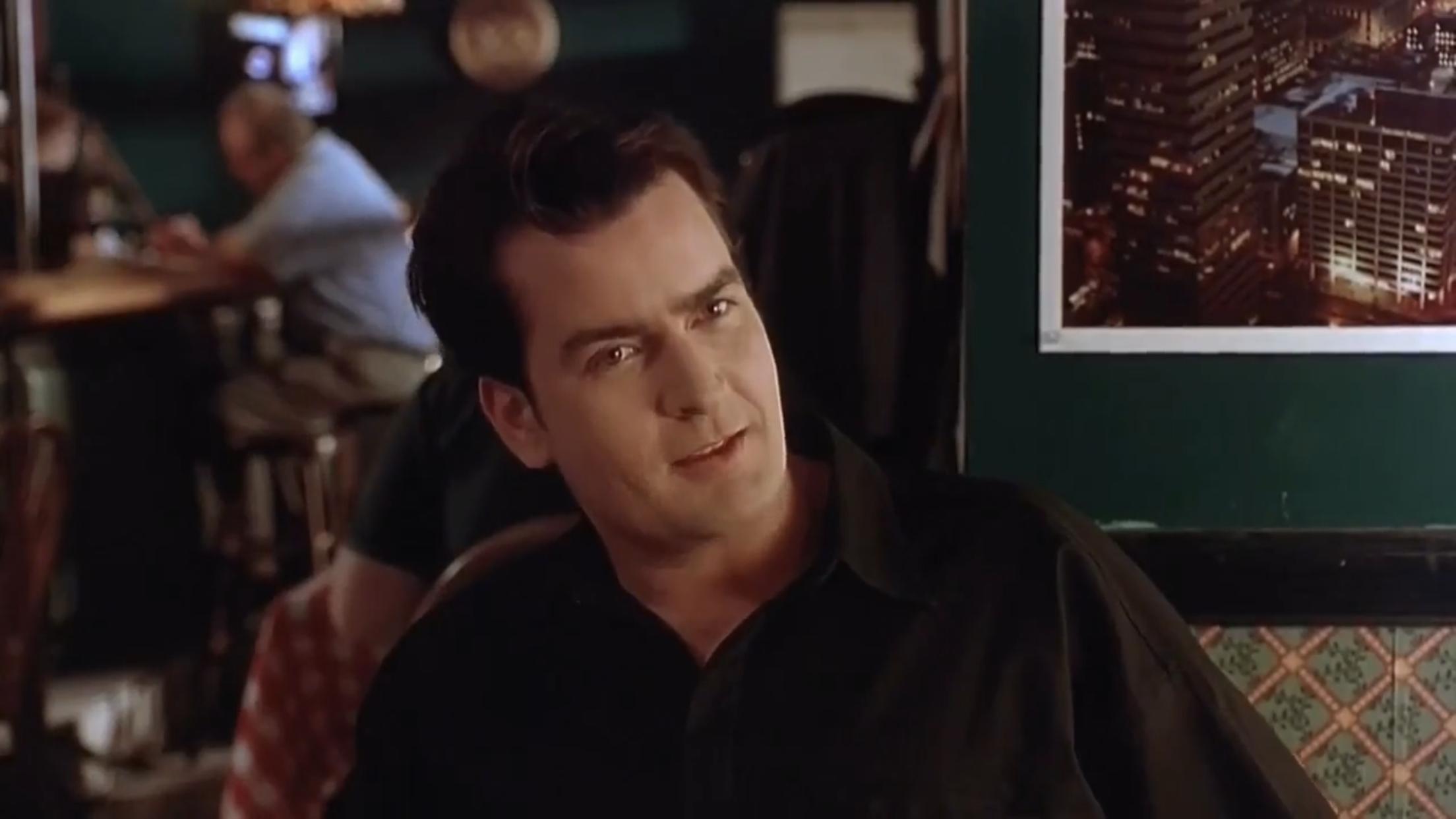 Charlie Sheen in Ligue Majeure 2 (1994)