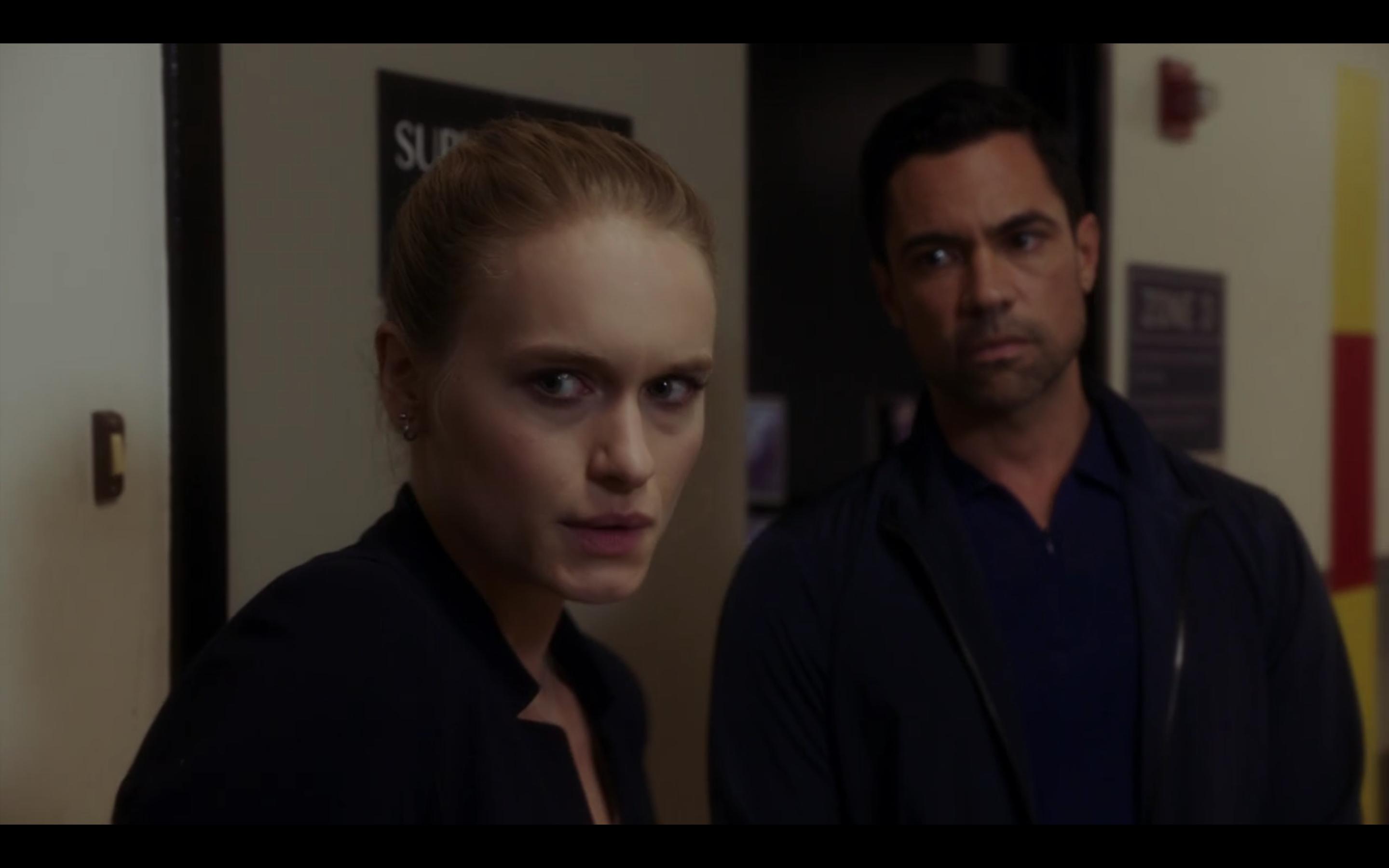 Danny Pino and Leven Rambin in Gone (2017)