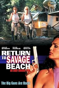 Julie Strain, Shae Marks, and Julie K. Smith in Return to Savage Beach (1998)