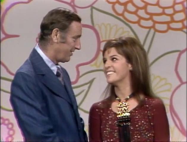 Claudine Longet and Dick Martin in Laugh-In (1967)