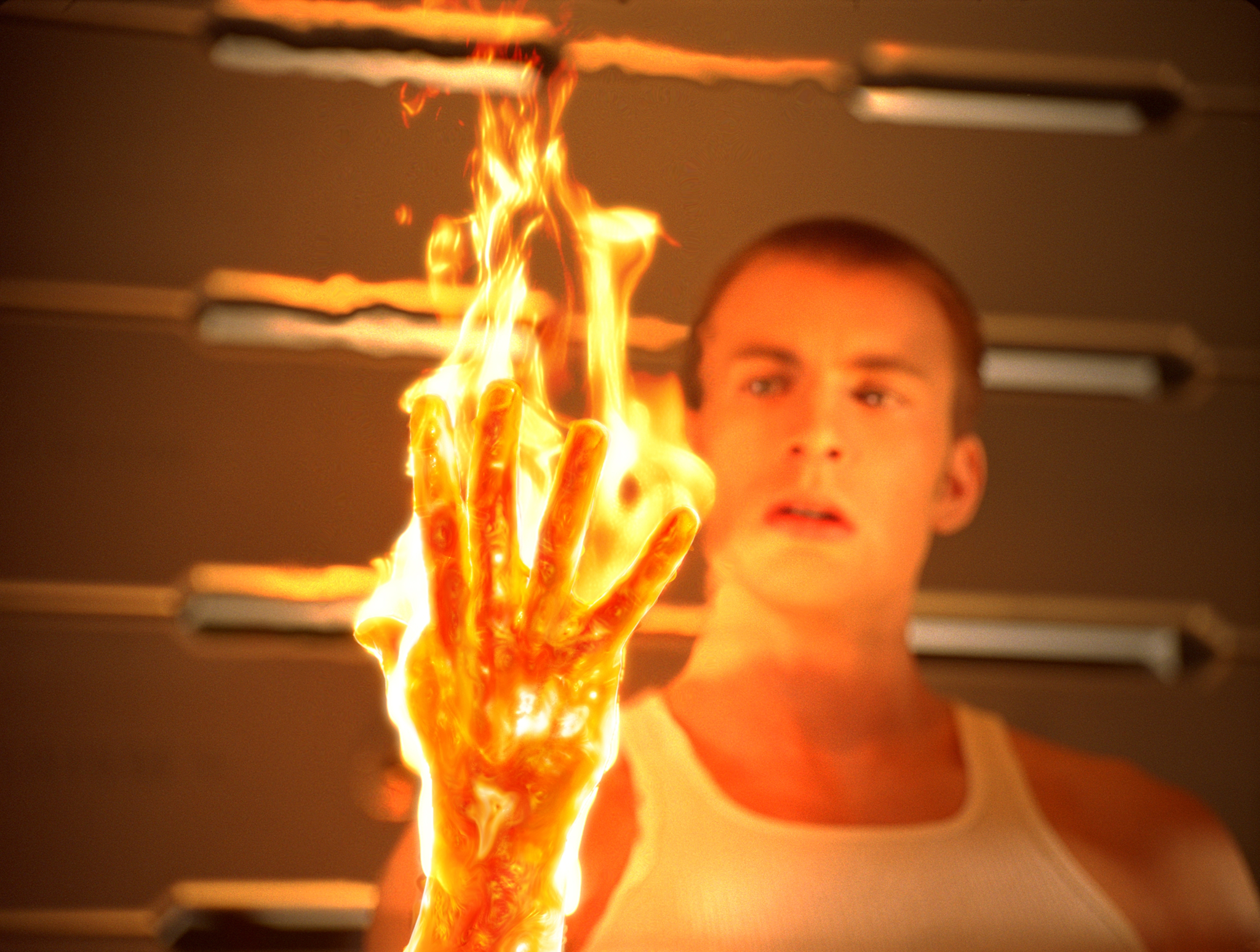 Chris Evans in Fantastic Four (2005)