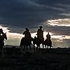 William Holden, Ernest Borgnine, Ben Johnson, Warren Oates, and Jaime Sánchez in The Wild Bunch (1969)