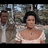 John Wayne and Linda Cristal in The Alamo (1960)