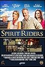 Lance Henriksen, C. Thomas Howell, Alexandria DeBerry, Kim Jackson Davis, and Olivia Osteen in Spirit Riders (2015)