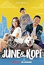 Makayla Rose Hilli, Acha Septriasa, and Ryan Delon in June & Kopi (2021)