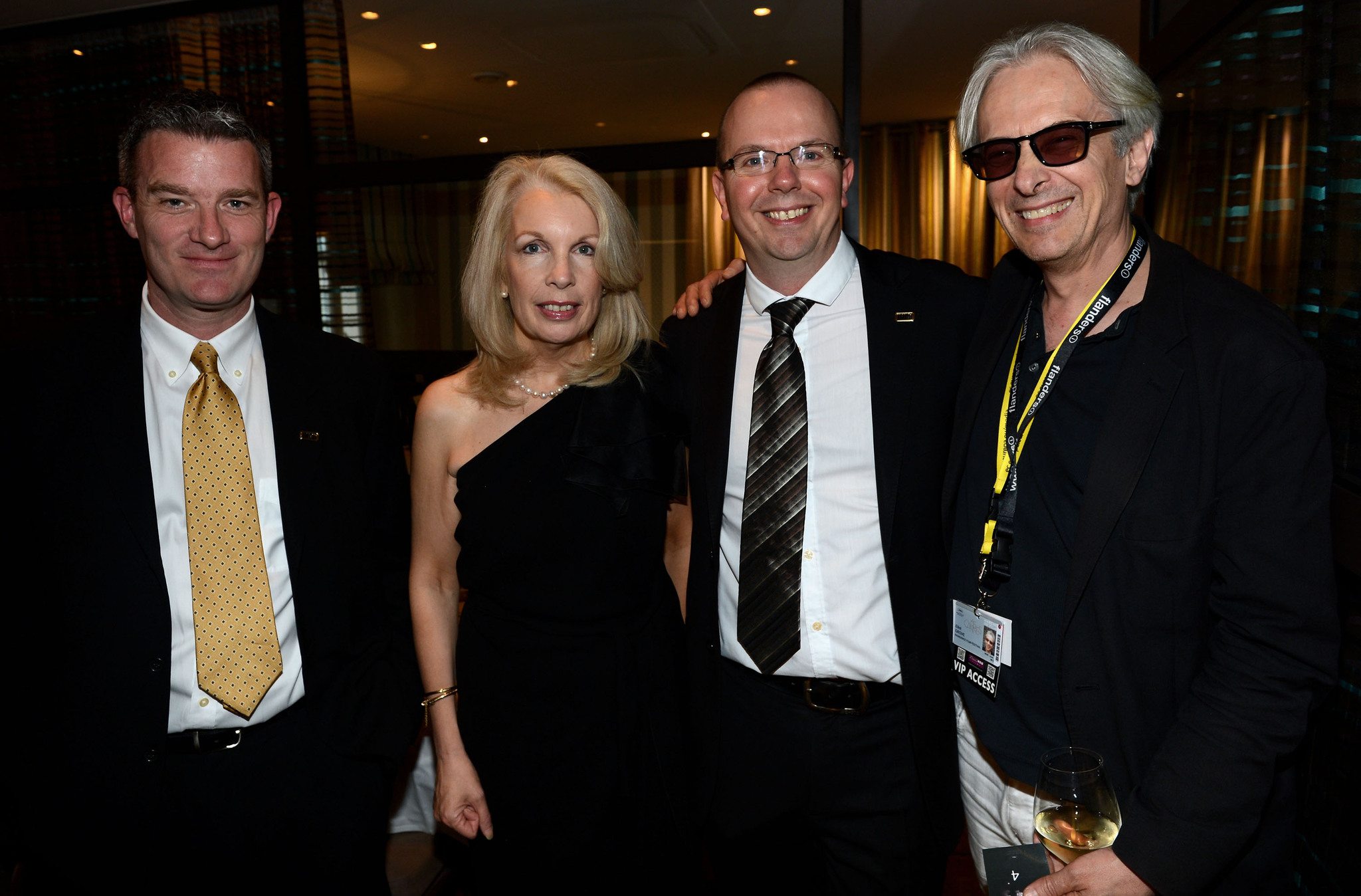 Elliot Grove, Col Needham, Amanda Nevill, and Christian Gaines