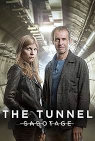 Stephen Dillane and Clémence Poésy in The Tunnel (2013)