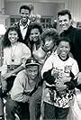 Martin Lawrence, Vanessa Bell Calloway, Finis Henderson III, Myra J., Cherie Johnson, Shawn Skie, and Michael Warren in A Little Bit Strange (1989)