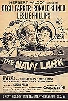 Elvi Hale, Cecil Parker, and Ronald Shiner in The Navy Lark (1959)