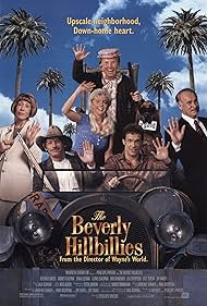 Erika Eleniak, Dabney Coleman, Cloris Leachman, Jim Varney, Lily Tomlin, and Diedrich Bader in The Beverly Hillbillies (1993)