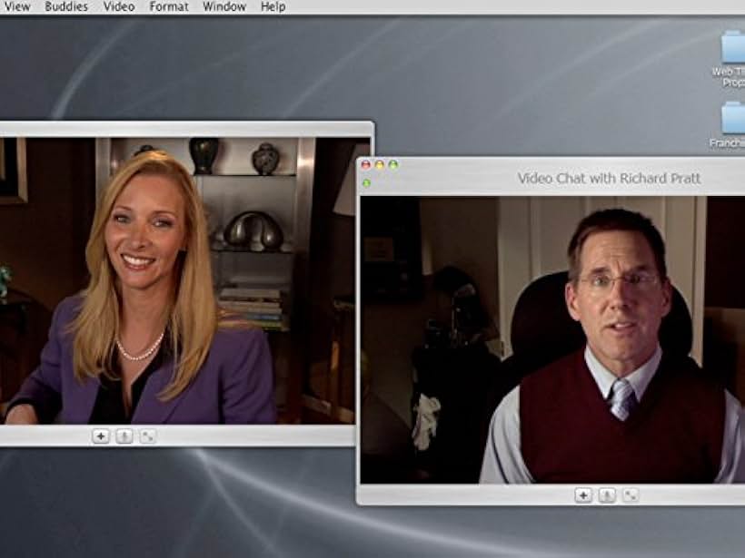 Lisa Kudrow and Tim Bagley in Web Therapy (2011)