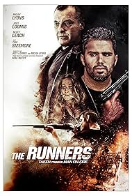 Tom Sizemore, Micah Lyons, and Netty Leach in The Runners (2020)