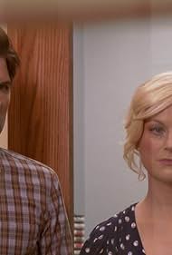 Adam Scott and Amy Poehler in Parks and Recreation (2009)