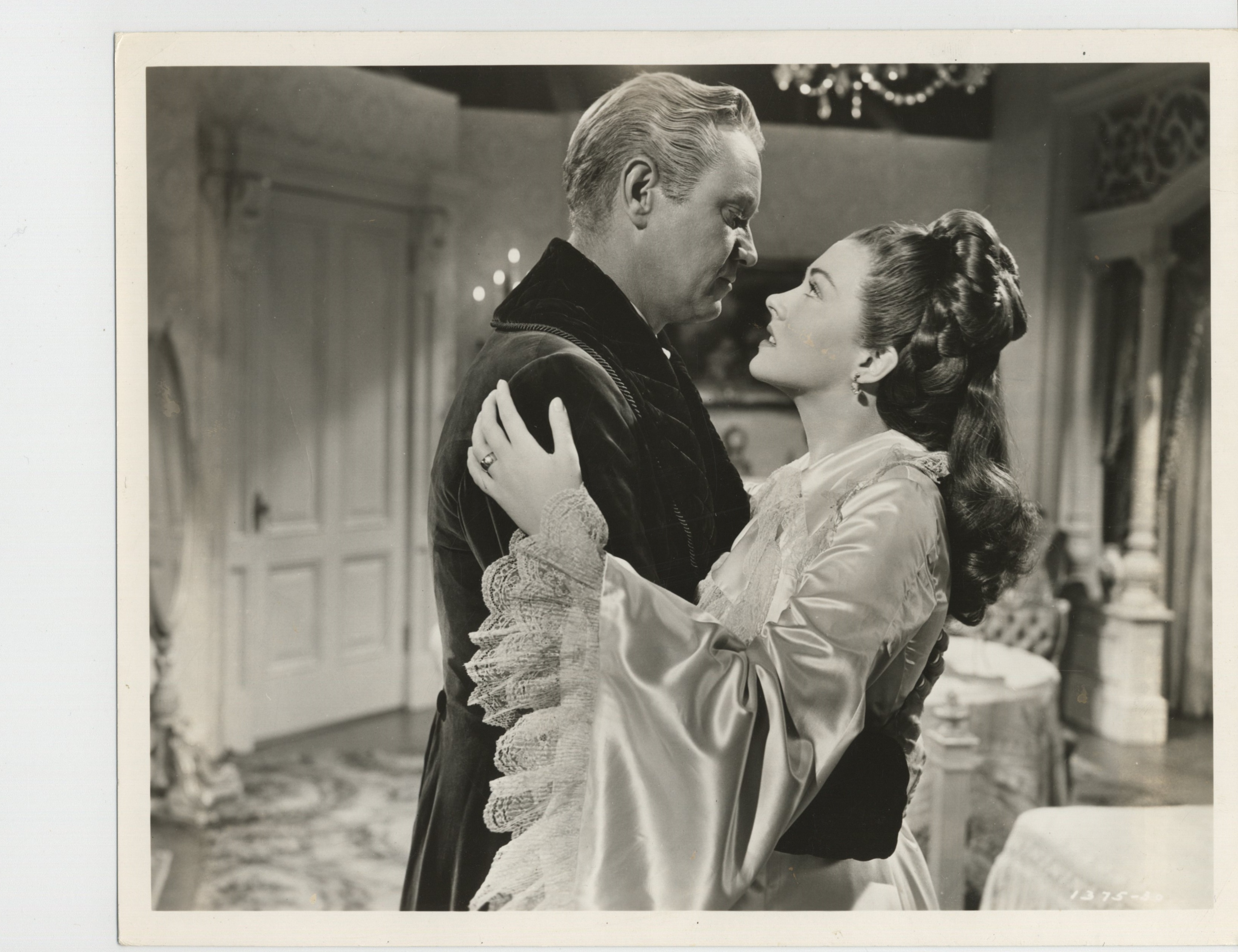 David Brian and Paula Raymond in Inside Straight (1951)