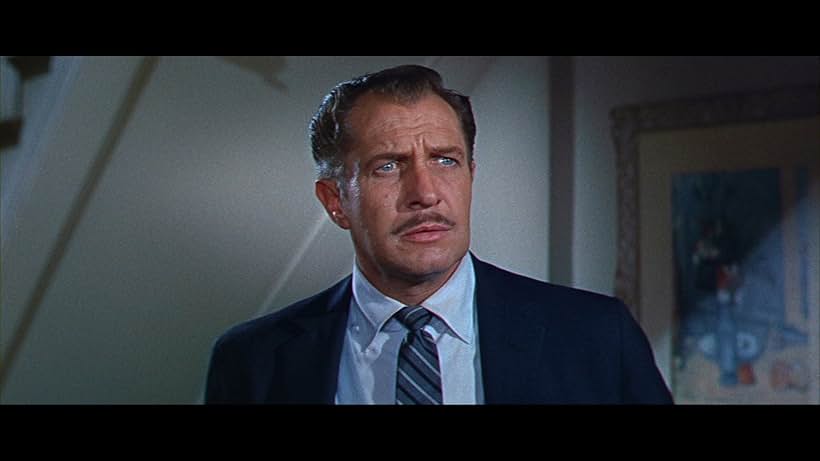 Vincent Price in A Mosca da Cabeça Branca (1958)