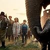 Danny DeVito, Colin Farrell, Deobia Oparei, Ragevan Vasan, Finley Hobbins, and Nico Parker in Dumbo (2019)