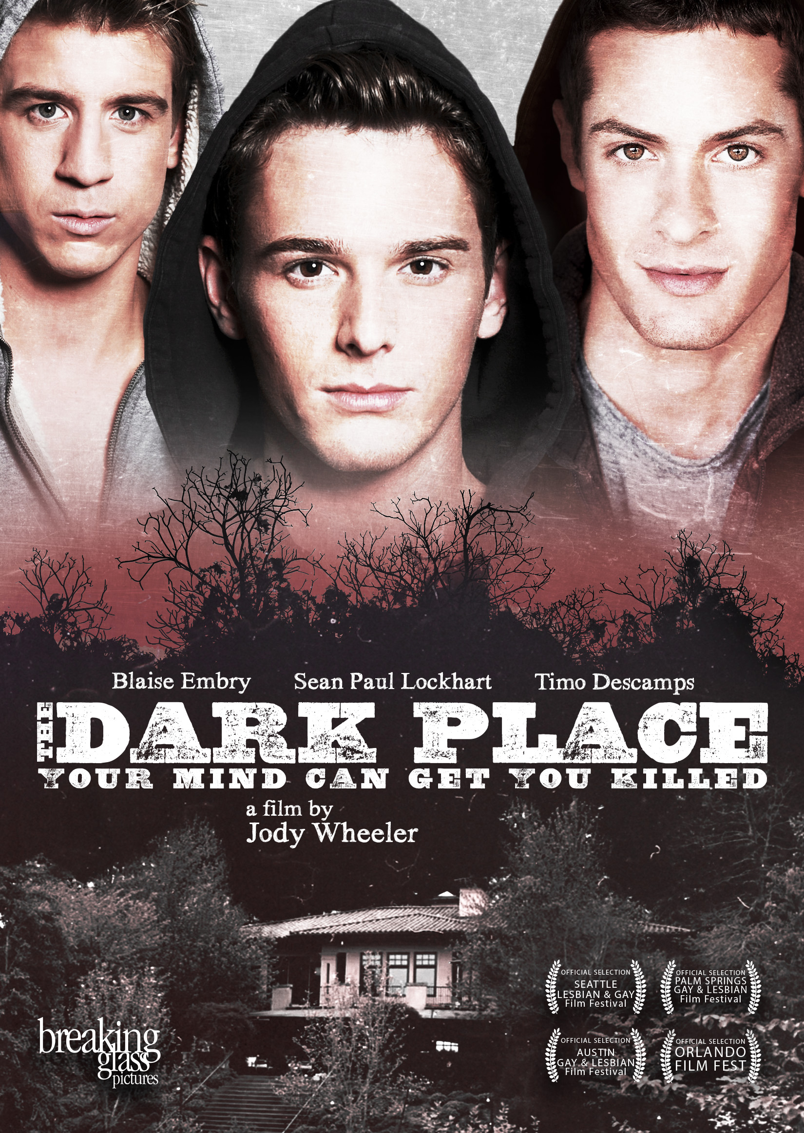 Sean Paul Lockhart, Timo Descamps, and Blaise Godbe Lipman in The Dark Place (2014)