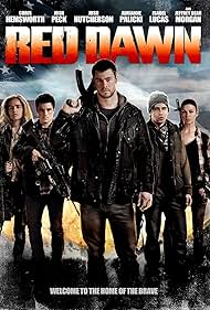 Josh Peck, Chris Hemsworth, Josh Hutcherson, Isabel Lucas, and Adrianne Palicki in Red Dawn - Alba rossa (2012)