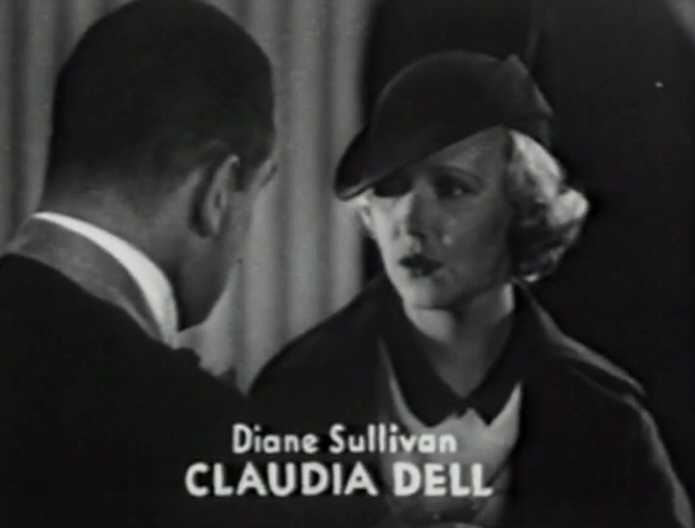 Claudia Dell in Midnight Phantom (1935)