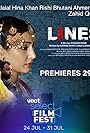 Farida Jalal, Zahid Qureshi, Rishi Bhutani, Hina Khan, and Ahmer Haider in Lines (2021)