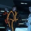 Jeff Bridges, James Frain, Michael Sheen, and Beau Garrett in Tron: Legacy (2010)