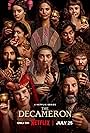 Amar Chadha-Patel, Tony Hale, Zosia Mamet, Leila Farzad, Lou Gala, Jessica Plummer, Douggie McMeekin, Karan Gill, Tanya Reynolds, and Saoirse-Monica Jackson in Decameron (2024)