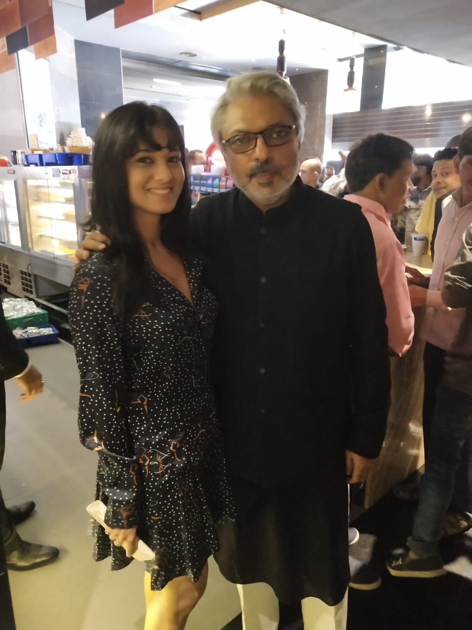 Sanjay Leela Bhansali and Radha Sagar at an event for Malaal (2019)