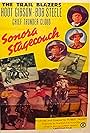 Hoot Gibson, Bob Steele, and Chief Thundercloud in Diligência de Sonora (1944)